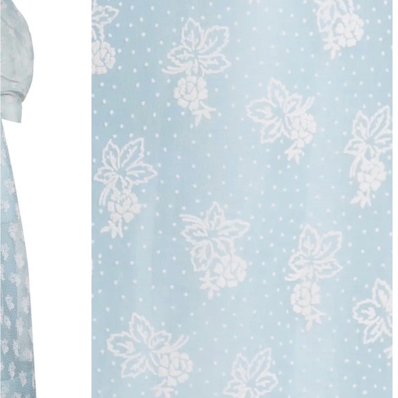 Bytimo from Nordstrom Organza puff sleeve midi dress great for a bridal shower - Picture 7 of 10